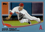 2013 Mike Trout Topps AWARD WINNER WAL-MART BLUE #536 Anaheim Angels