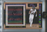 2024 Courtland Sutton Panini One ONE MAN SHOW HOLO GOLD AUTO 05/10 AUTOGRAPH #179 Denver Broncos