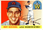 1955 Roy Sievers Topps #16 Washington Nationals BV $20