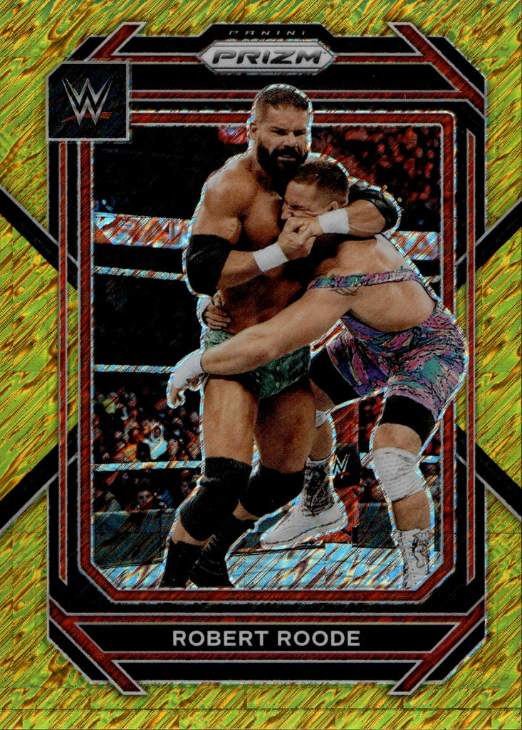 2023 Robert Roode Panini Prizm WWE GOLD SHIMMER SSP 3/5 #174 Monday Ni