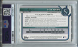2022 Cole Young Bowman Draft 1ST EDITION PSA 10 #112 Seattle Mariners 8878
