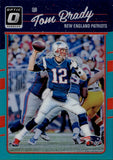 2016 Tom Brady Donruss Optic AQUA 256/299 #62 New England Patriots