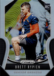 2019 Brett Rypien Panini Prizm HOLO SILVER ROOKIE RC #374 Denver Broncos