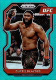 2021 Curtis Blaydes Panini Prizm UFC TEAL 20/49 #50 Heavyweight