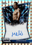 2026 Carmelo Hayes Topps Chrome WWE BLUE BRAND GEOMETRIC REFRACTOR AUTO AUTOGRAPH #BBA-CAR Friday Night Smackdown