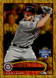 2012 Bryce Harper Topps Update GOLD SPARKLE #US299 Washington Nationals