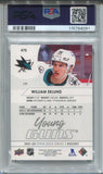 2021-22 William Eklund Upper Deck Series 2 YOUNG GUNS ROOKIE RC PSA 9 #475 San Jose Sharks 4091