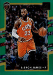 2017-18 LeBron James Donruss GREEN FOIL 78/99 #27 Cleveland Cavaliers *NRMT*