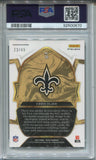 2022 Chris Olave Panini Select ORANGE PRIZM ROOKIE 23/49 RC PSA 10 #30 New Orleans Saints 0670