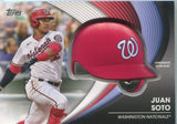 2022 Juan Soto Topps Series 2 BATTING HELMET COMMEMORATIVE RELIC #BH-JS Washington Nationals