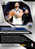 2024-25 Steph Curry Panini Prizm HOLO SILVER #134 Golden State Warriors