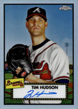 2021 Tim Hudson Topps Chrome Platinum Anniversary REFRACTOR AUTO 104/199 AUTOGRAPH #PA-THU Atlanta Braves