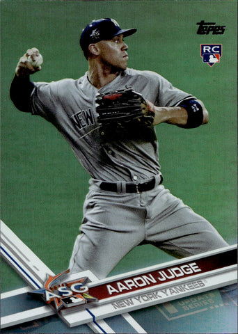 2017 Aaron Judge Topps Update RAINBOW FOIL ROOKIE RC #US166 New York Yankees