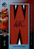 2007 Austin Kearns Upper Deck SP Authentic BY THE LETTER SIGNATURES AUTO 34/50 AUTOGRAPH #BL-11 Washington Nationals