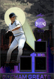 2025 Mariano Rivera Leaf Bronx Legacy PURPLE FOIL GOTHAM GREATS TRIPLE JERSEY 07/25 RELIC #GG-19 New York Yankees HOF