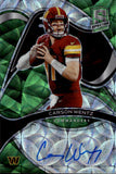2022 Carson Wentz Panini Spectra GREEN SCOPE AUTO JERSEY NUMBER 11/25 AUTOGRAPH #SIG-CWE Washington Commanders