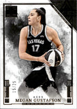 2025 Megan Gustafson Panini Impeccable WNBA GOLD 15/25 #87 Las Vegas Aces