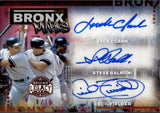 2025 Jack Clark Cecil Fielder Steve Balboni Leaf A Bronx Legacy BRONX MARKS TRIPLE AUTO 09/10 AUTOGRAPH #M3-1 New York Yankees