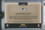 2024 MarShawn Lloyd Panini One RED ROOKIE QUAD PATCH AUTO 66/75 AUTOGRAPH RELIC #23 Green Bay Packers