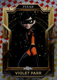 2025 Violet Parr Topps Disney Pixar Gold TURNING RED ETCH 45/99 #32 The Incredibles