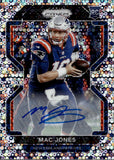 2021 Mac Jones Panini Prizm No Huddle ROOKIE DISCO AUTO AUTOGRAPH RC #336 New England Patriots