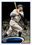 2012 Babe Ruth Topps SP LEGEND VARIATION #331 New York Yankees HOF