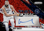 2024-25 Rudt Gobert Panini Prizm RED FAST BRK AUTO 10/99 AUTOGRAPH #FB-RDG Minnesota Timberwolves