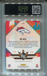 2024 Bo Nix Panini Donruss GRIDIRON KINGS ROOKIE RC GMA 10 #6 Denver Broncos 1380