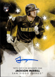 2024 Jackson Merrill Topps BASEBALL STARS ROOKIE AUTO AUTOGRAPH RC #BSAU-JM San Diego Padres