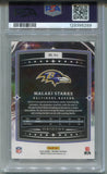 2025 Malaki Starks Panini Origins SILVER ROOKIE 67/75 RC PSA 8 #144 Baltimore Ravens 6289