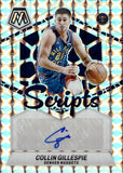 2023-24 Collin Gillespie Panini Mosaic SCRIPTS AUTO AUTOGRAPH #MS-CGD Denver Nuggets