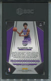 2017-18 De'Aaron Fox Panini Prizm ROOKIE SGC 9.5 SACRAMENTO KINGS 1287