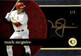 2024 Mark McGwire Topps Diamond Icons BLACK POLYCHROMATINK GOLD INK AUTO 1/5 AUTOGRAPH #BPA-MCG St. Louis Cardinals