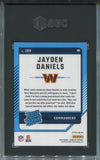 2024 Jayden Daniels Donruss Optic PREVIEW PINK PRIZM ROOKIE RC SGC 10 #389 Washington Commanders 6400