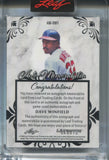 2025 Dave Winfield Leaf Ultimate JERSEY AUTO 14/25 AUTOGRAPH RELIC #AM-DW1 California Angels HOF