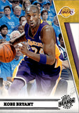 2011-12 Kobe Bryant Panini Season Update #175 Los Angeles Lakers HOF 2