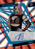 2022 Asuka Panini Revolution SUNBURST AUTO 98/99 AUTOGRAPH #AG-ASK Monday Night Raw