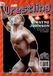 2024 Dwayne Johnson Leaf Metal Legends PRO WRESTLING PERIODICAL RED WAVE 2/7 #WP-1 WWE Legend