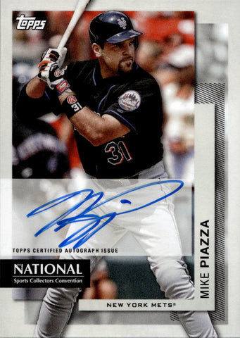 2024 Mike Piazza Topps NSCC AT EVENT AUTO AUTOGRAPH #AEA-MP New York Mets HOF