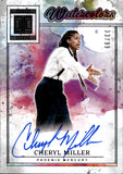 2025 Cheryl Miller Panini Impeccable WNBA WATERCOLOR SIGNATURES AUTO 33/99 AUTOGRAPH #WC-CM Phoenix Mercury