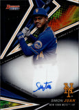 2022 Simon Juan Bowman's Best of 2022 ROOKIE AUTO AUTOGRAPH RC #B22-SJ New York Mets