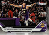 2025 Luka Doncic Topps Now NBA CUP #63 Los Angeles Lakers
