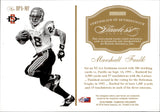 2018 Marshall Faulk Pannini Flawless Collegiate HOLO GOLD DUAL PATCH AUTO 08/10 AUTOGRAPH RELIC #DPA-MF St. Louis Rams HOF