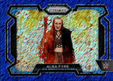 2024 Alba Fyre Panini Prizm WWE FOTL BLUE SHIMMER 05/11 #34 Friday Night Smackdown