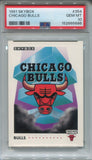 1991 Chicago Bulls Team Card Skybox Basketball PSA 10 #354 CHICAGO BULLS 5686