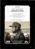 2023 Dan Considine as Densin Clord Topps Star Wars Flagship  #AU-DC AUTO