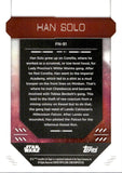 2023 Han Solo Topps Star Wars Finest #FN-91 80/99 GREEN REFRACTOR