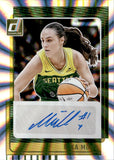 2025 Nika Muhl Panini Donruss SIGNATURE SERIES LASER HOLO AUTOGRAPH AUTO #SS-NM Seattle Storm