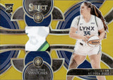 2024 Alissa Pili Panini Select SELECTIVE SWATCHES GOLD PRIZM ROOKIE 5/10 JERSEY PATCH RC #SW-AP Minnesota Lynx