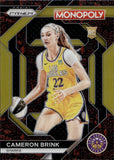 2024 Cameron Brink Panini Prizm MONOPOLY RED CLASSIC ICONS PRIZM ROOKIE RC #WNBA6 Los Angeles Sparks 1